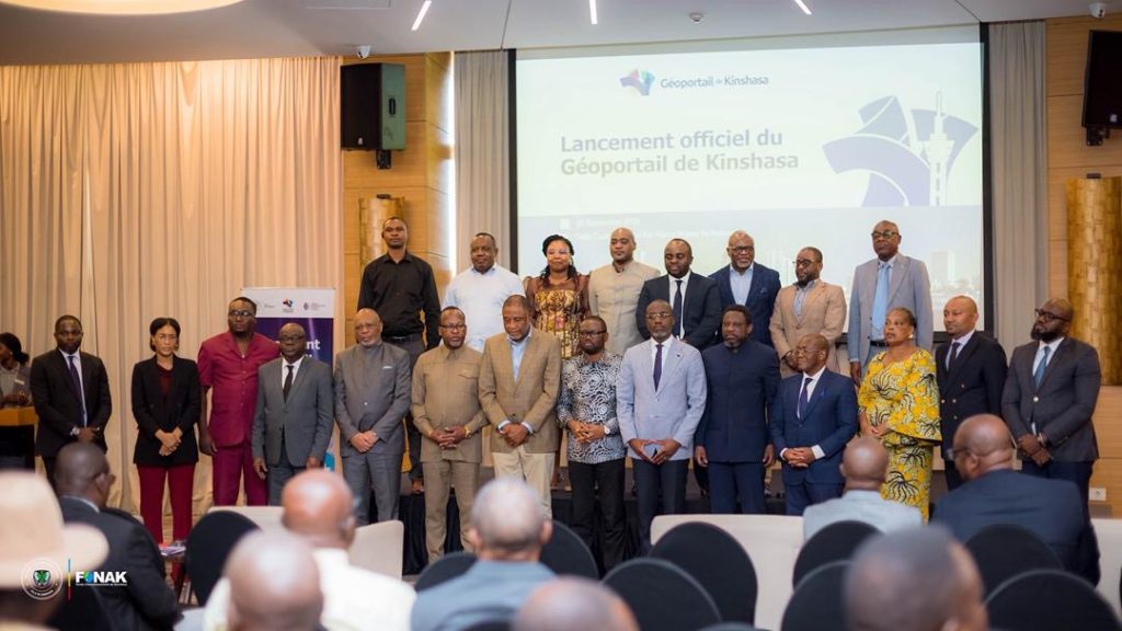 Kinshasa se dote d’un Géoportail moderne pour une gestion urbaine numérique
