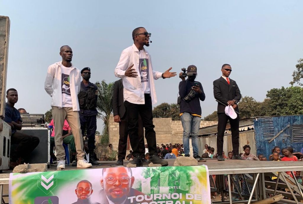 Meeting de vérité à Nsele: Henock Ntele sensibilise les jeunes contre la criminalité et promet de porter leurs desiderata auprès des autorités