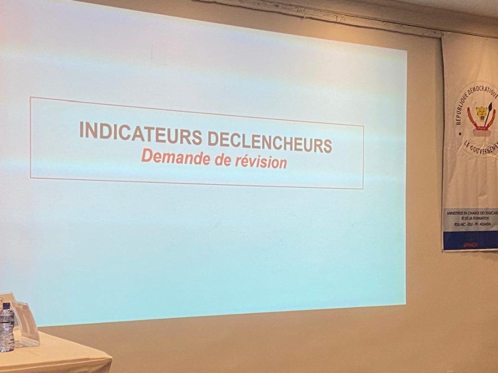 RDC : Validation des révisions des indicateurs du Partenariat mondial pour l’Éducation lors d’une session extraordinaire du Comité de concertation sectoriel