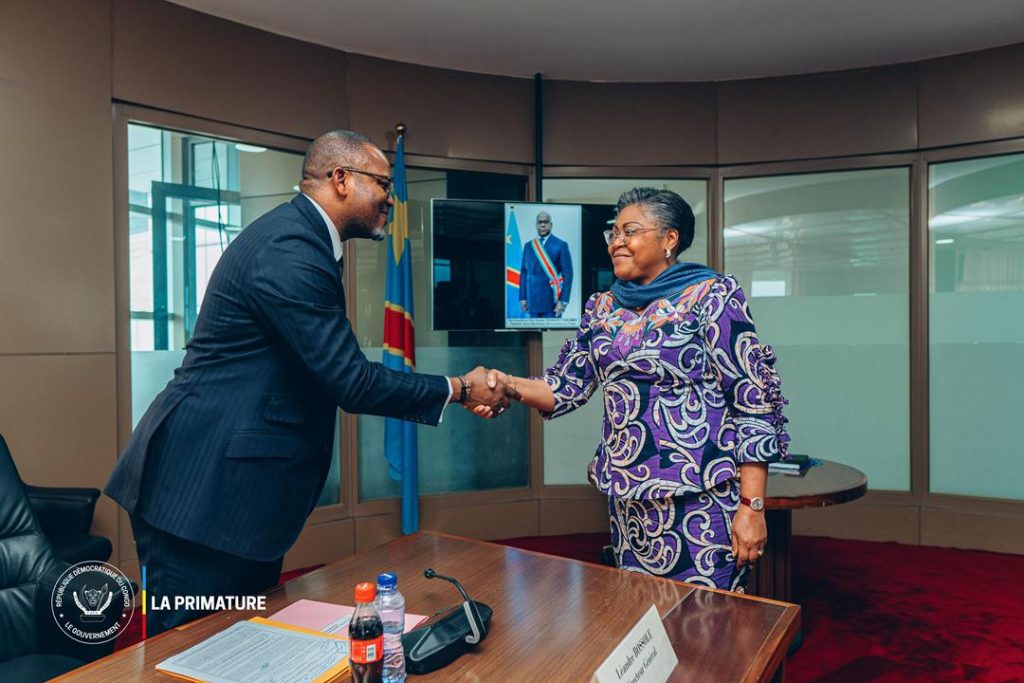 RDC – BAD : Judith Suminwa et Léandre Bassolé renforcent la coopération autour des projets structurants