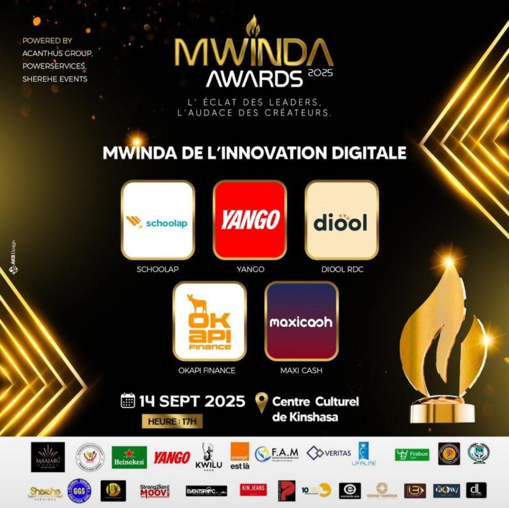 Mwinda Awards 2025 : Schoolap nominée dans la catégorie Innovation Digitale
