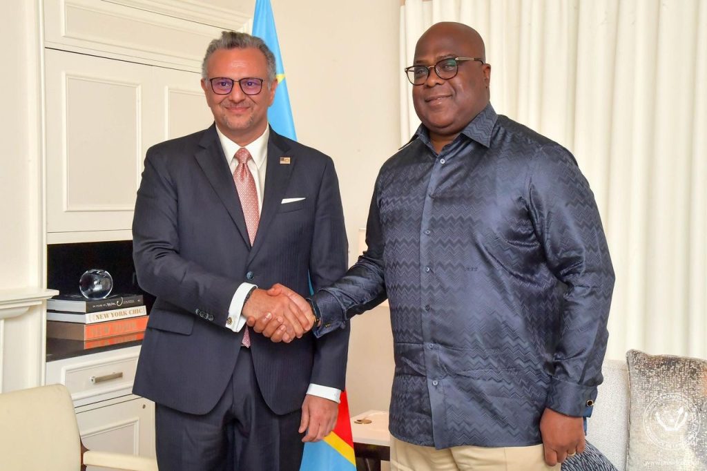 À New York, Félix Tshisekedi reçoit Massad Boulos pour renforcer le partenariat RDC–USA et suivre l’Accord de Washington