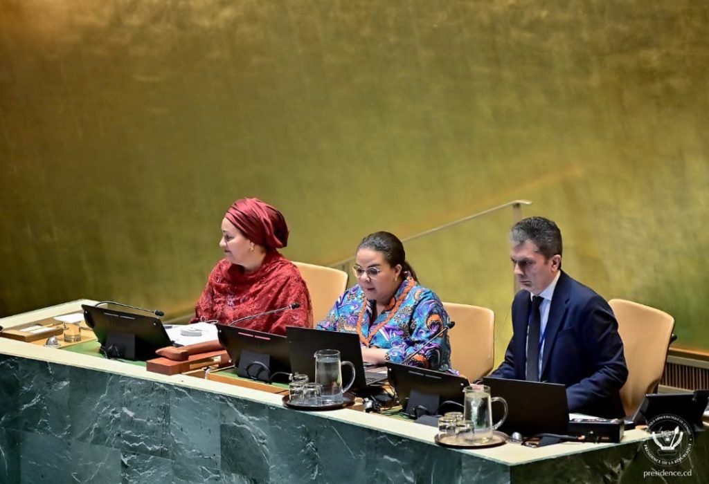 Thérèse Kayikwamba préside le débat général de l’Assemblée Générale de l’ONU