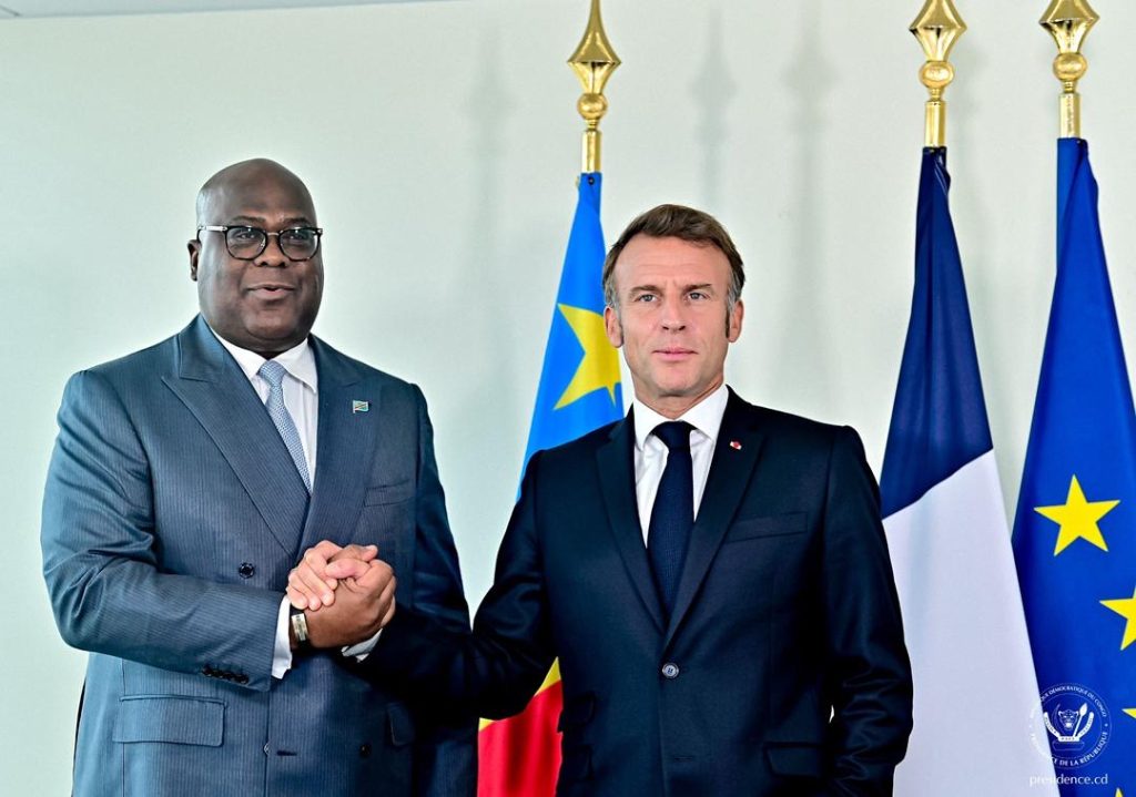 New York : Félix Tshisekedi et Emmanuel Macron renforcent leur coopération autour de la paix et de la sécurité dans les Grands Lacs
