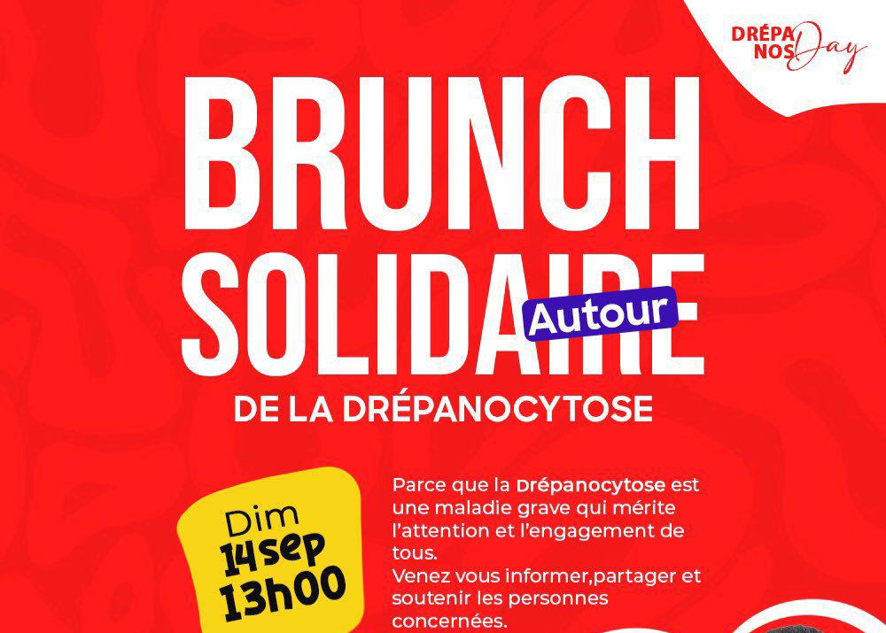 Un brunch solidaire pour sensibiliser et soutenir la lutte contre la drépanocytose