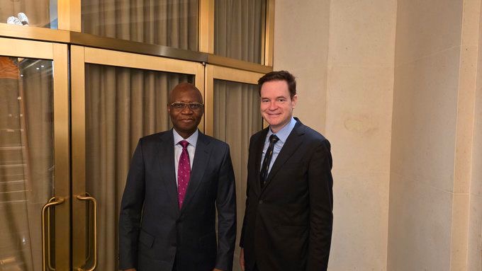 Santé : Le Ministre Samuel Roger Kamba échange avec le Vice-Ministre américain James O’Neill à New-York