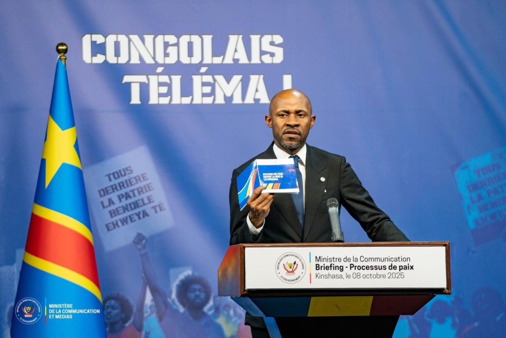 Kinshasa : Patrick Muyaya éclaire la position de la RDC face au Rwanda dans le Processus de Washington