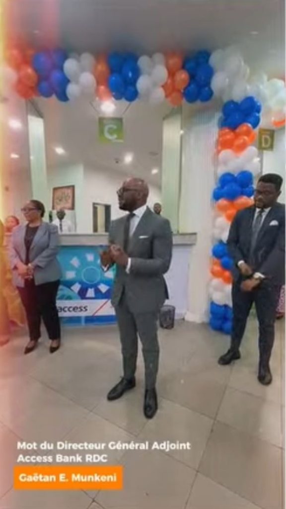 Gaëthan E. Munkeni exprime sa gratitude aux clients d’Access Bank RDC à l’occasion de la Semaine du Service Client 2025