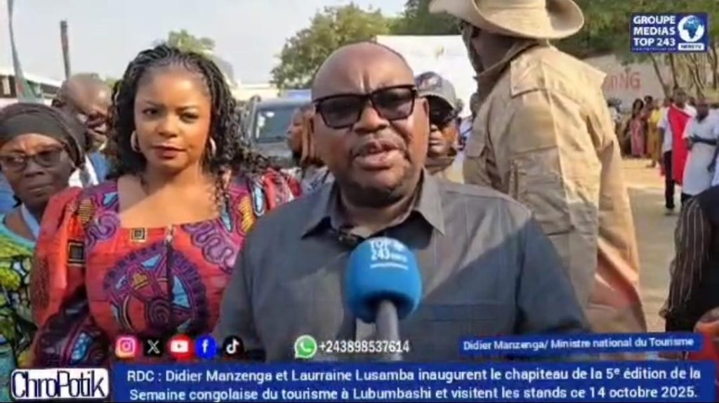 Lubumbashi : Didier Mazenga a procédé au lancement officiel de la 5ᵉ édition de la Semaine congolaise du tourisme