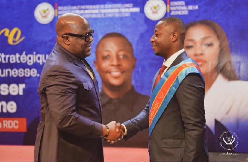 « Votre mandat ne doit pas être simplement un honneur, mais un mandat de résultats » : Félix Tshisekedi à l’investiture du Conseil National de la Jeunesse