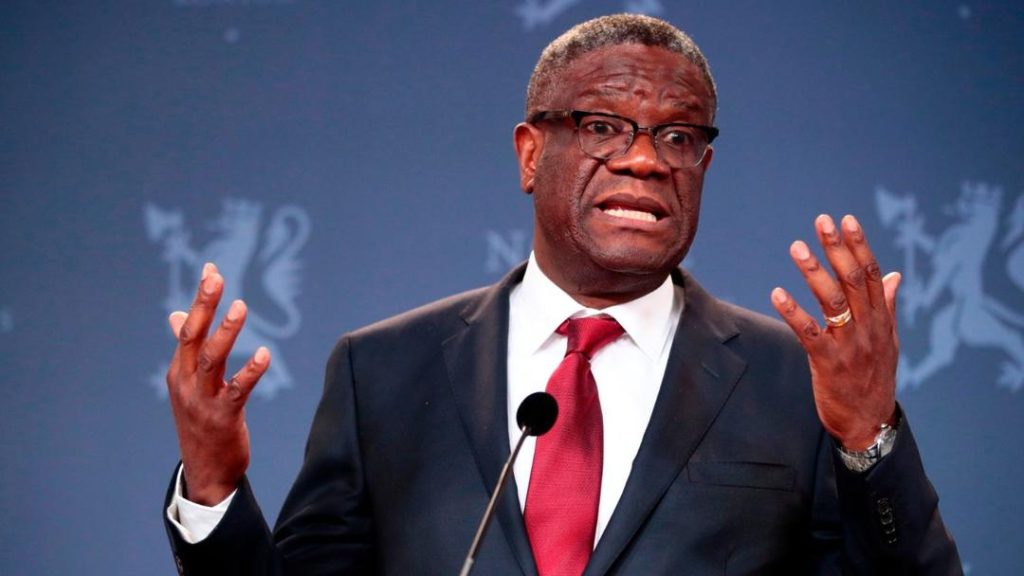 Denis Mukwege : 15 ans après le rapport Mapping: « la justice doit briser le cycle de l’impunité en RDC »
