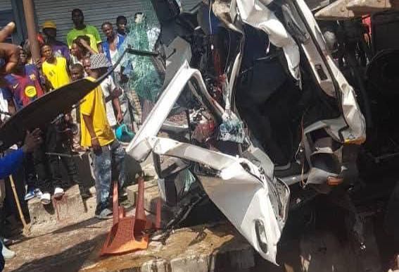 Ngaliema : Un grave accident de circulation fait au moins 17 morts à Gramalic