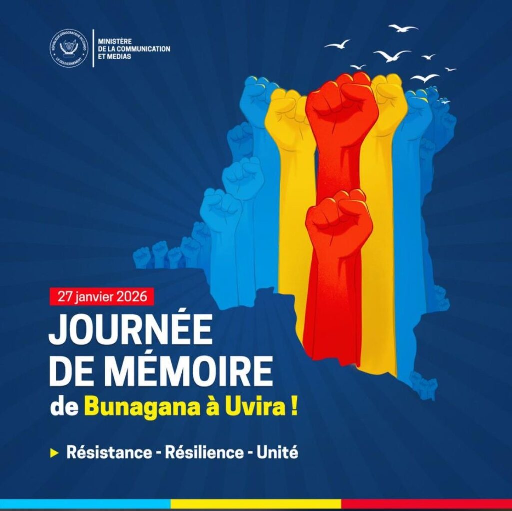 Journée de mémoire de Bunagana à Uvira : Patrick Muyaya salue la résistance et l’unité du peuple congolais