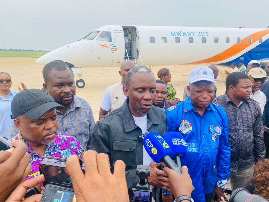 Kananga : John Banza Lunda salue l’action du Chef de l’État et inspecte les travaux de l’Université de Kananga
