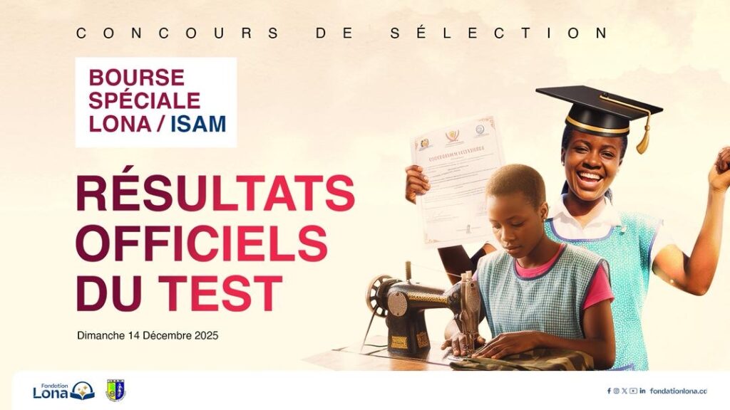 Bourse spéciale ISAM–Fondation LONA : 94 lauréats proclamés à l’issue d’un concours fondé sur l’excellence et l’inclusion