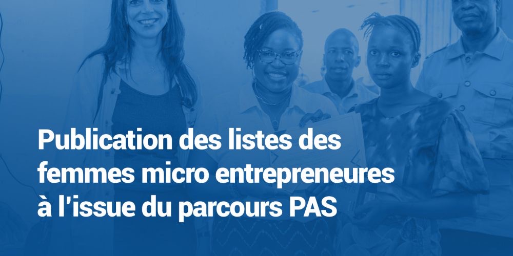 RDC : Le projet TRANSFORME publie la liste définitive des femmes micro-entrepreneures bénéficiaires du parcours PAS dans cinq villes