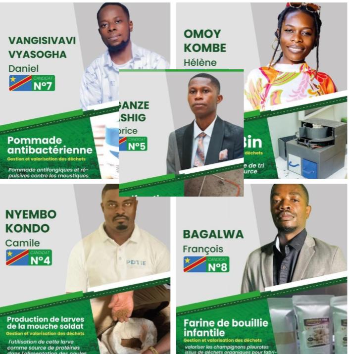 Bassin du Congo : Cinq innovateurs congolais transforment les déchets en or vert grâce à l’appui de la Francophonie