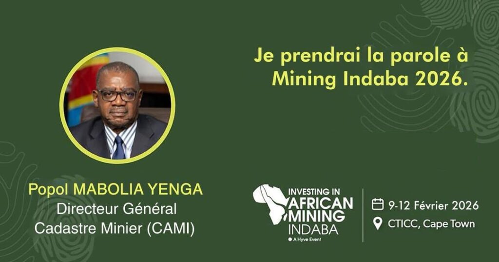African Mining Indaba 2026 : le Cadastre Minier de la RDC met en avant la formalisation de l’exploitation artisanale
