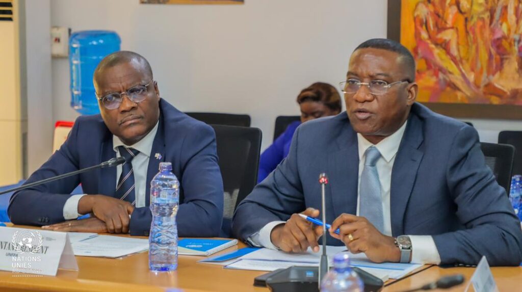RDC : Guylain Nyembo appelle à l’engagement collectif pour renforcer la paix et la stabilité lors de la 2ᵉ réunion du Comité de pilotage du PBF