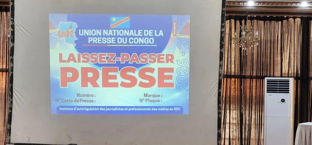RDC : L’UNPC relance officiellement la délivrance de la carte d’identité professionnelle des journalistes