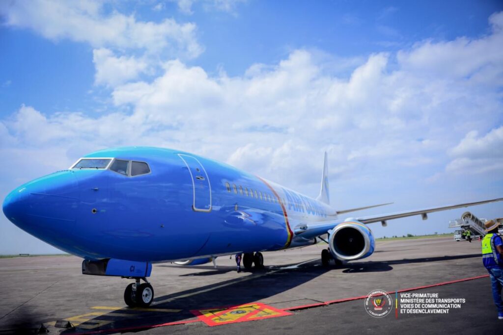 Air Congo prend son envol : Un troisième Boeing 737-800 renforce la flotte nationale