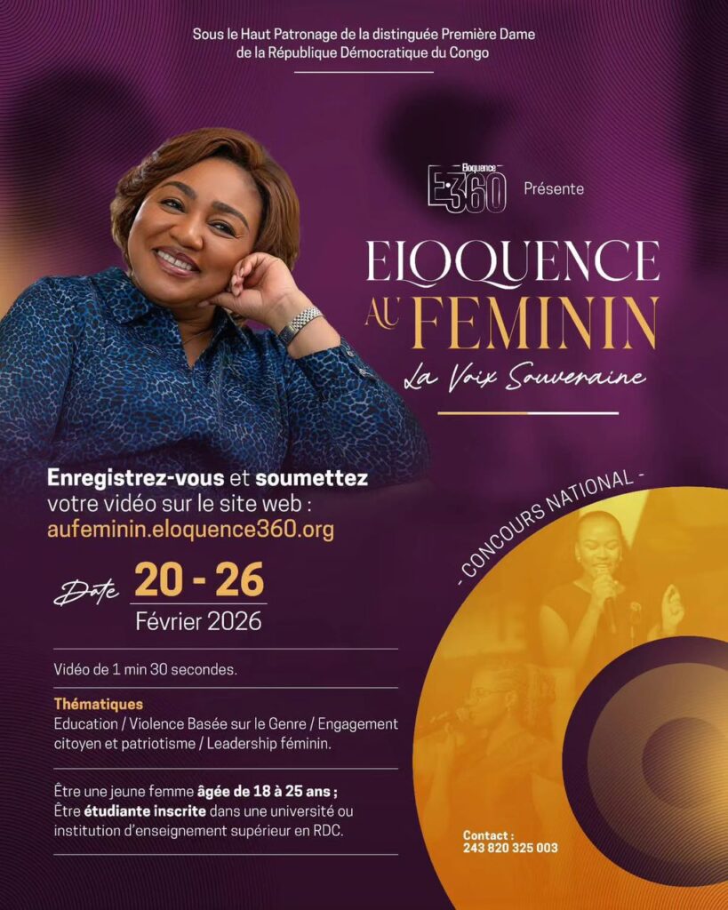26 voix, une génération : Éloquence au Féminin 2026 lance la relève féminine congolaise