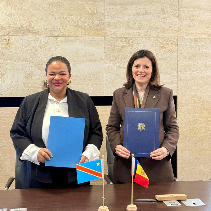 Genève : Thérèse Kayikwamba scelle des relations diplomatiques avec Andorre et mobilise les diplomates congolais autour des priorités en matière de droits humains