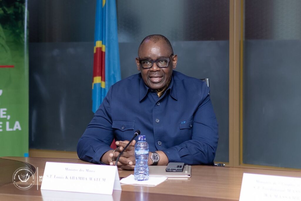 Programme présidentiel « Debout Jeunes Congolais » : Louis Watum Kabamba mobilise le secteur minier pour un accompagnement total