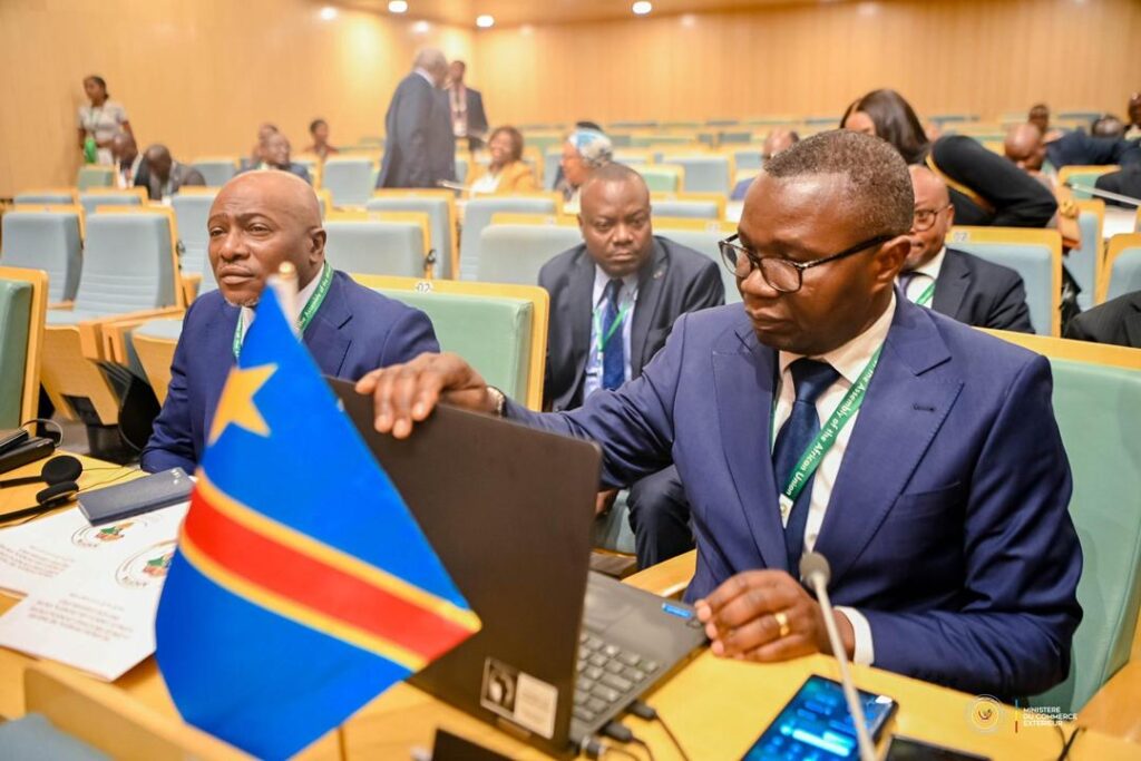Addis-Abeba : Julien Paluku souligne l’engagement congolais pour accélérer la mise en œuvre de la ZLECAF