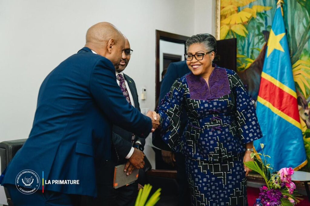RDC : Judith Suminwa renforce la coopération avec le groupe KCB-TMB