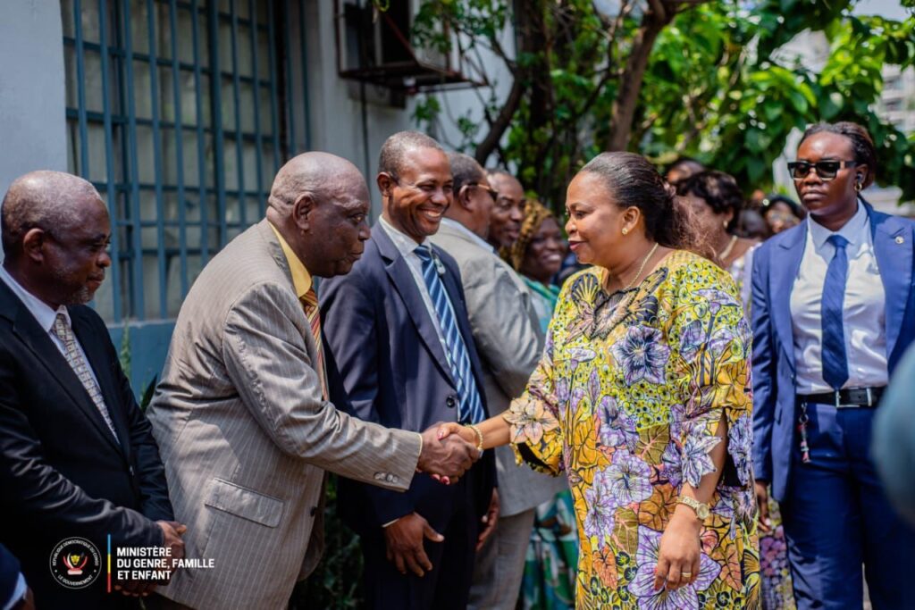 Genre : Micheline Ombae appelle le personnel à l’exemplarité, à l’unité et à l’excellence au service du peuple congolais