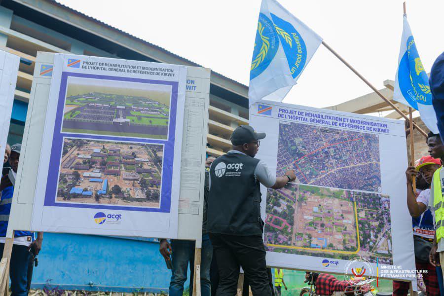 « Le Congo se construit par des résultats concrets, pierre par pierre, route par route », John Banza à Kikwit