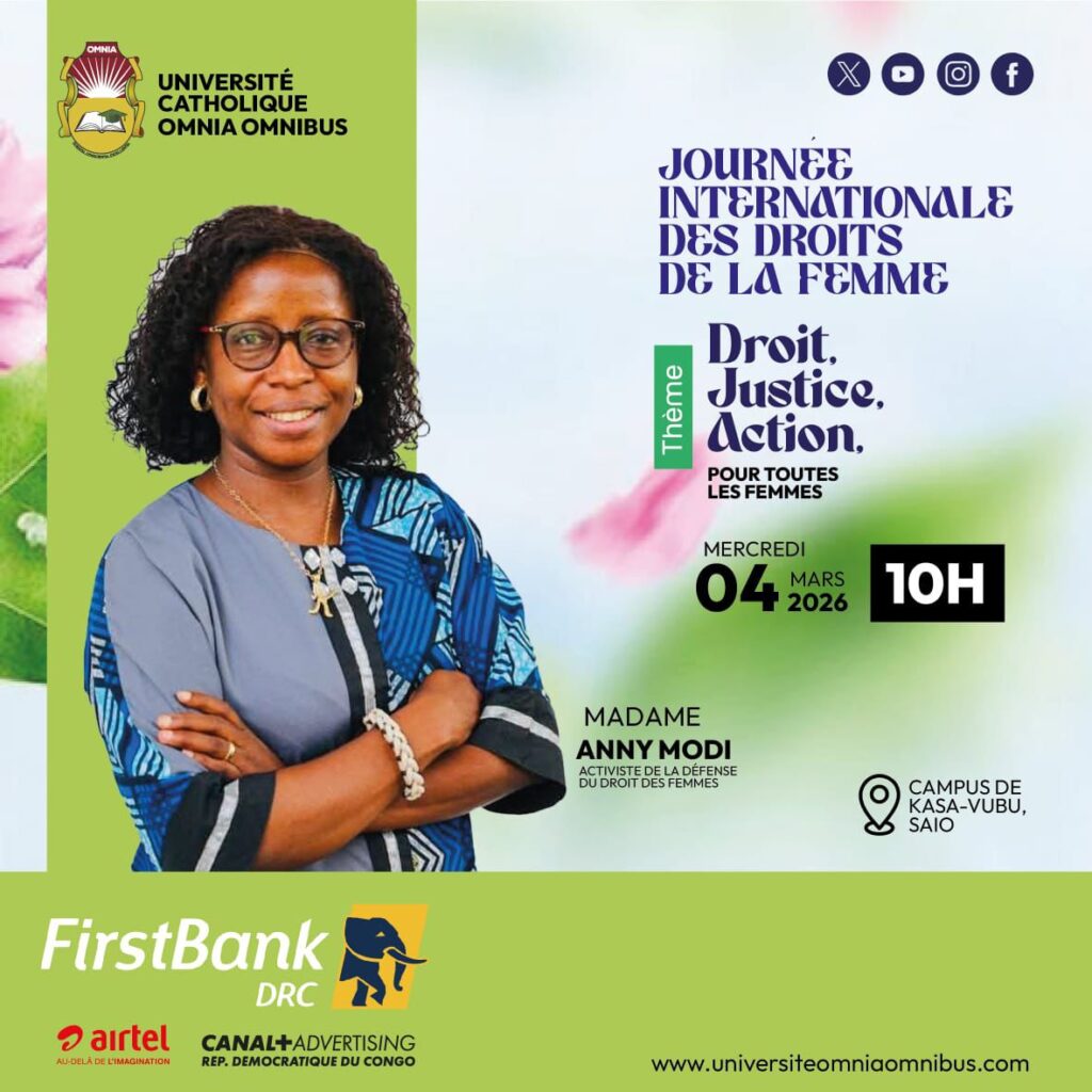 Journée Internationale de la Femme à l’Université Omnia Omnibus : Anny Modi à l’avant-garde de la défense des droits féminins ce mercredi 4 mars