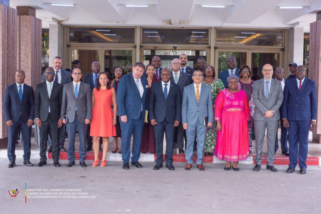 RDC : Crispin Mbadu rencontre les ambassadeurs francophones pour préparer la Journée de la Francophonie