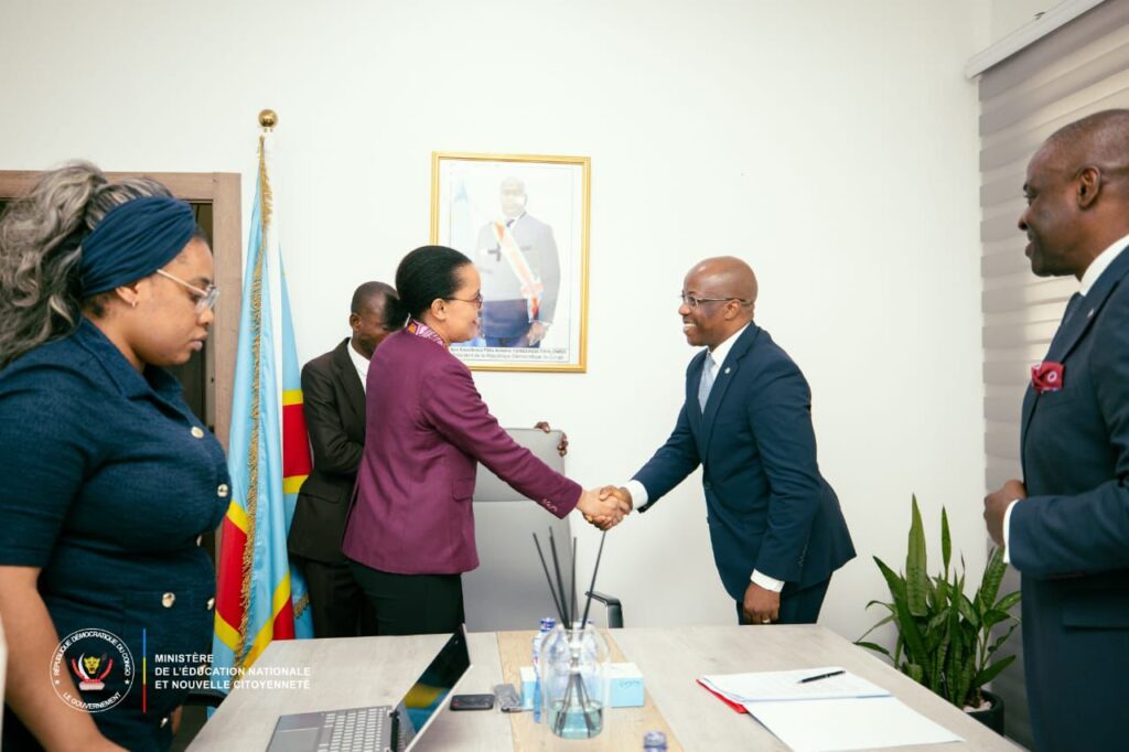 RDC : La ministre Raïssa Malu et l’UNICEF définissent les priorités éducatives pour 2026