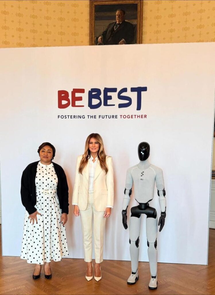 Washington : la première dame Denise Nyakeru plaide pour un numérique au service et à la protection des enfants