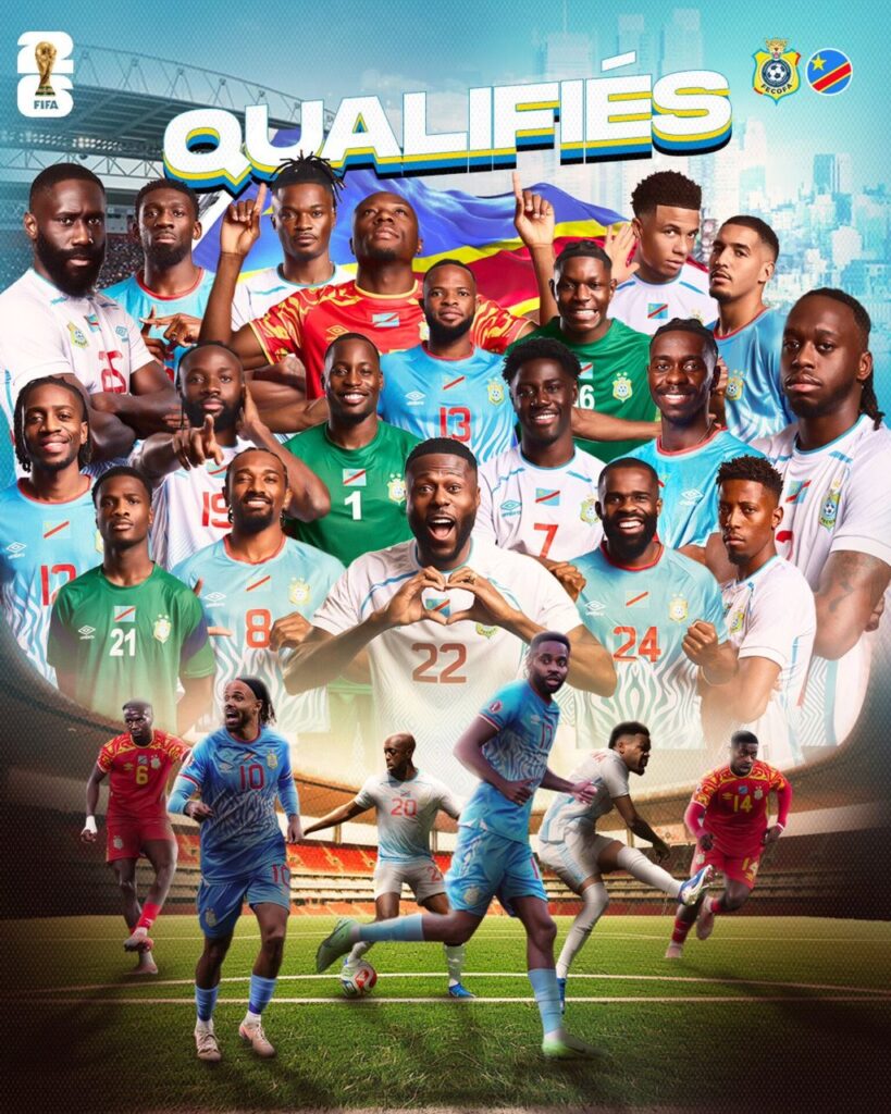 RDC : Éric Tshikuma salue une qualification arrachée par la détermination et appelle à maintenir la flamme au Mondial 2026