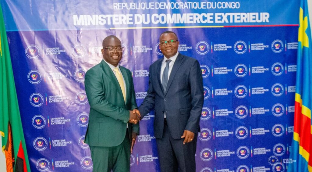 Kinshasa : la RDC et la Zambie accélèrent leur coopération commerciale et renforcent la lutte contre le dumping