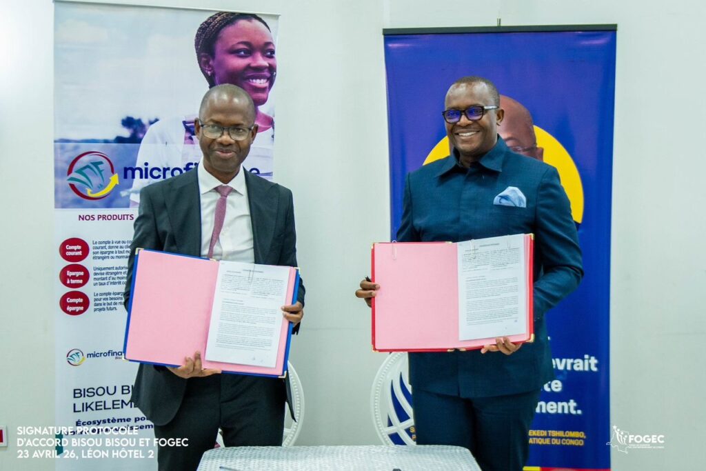 RDC : le FOGEC et BISOU BISOU lancent deux nouveaux produits pour soutenir femmes et jeunes entrepreneurs