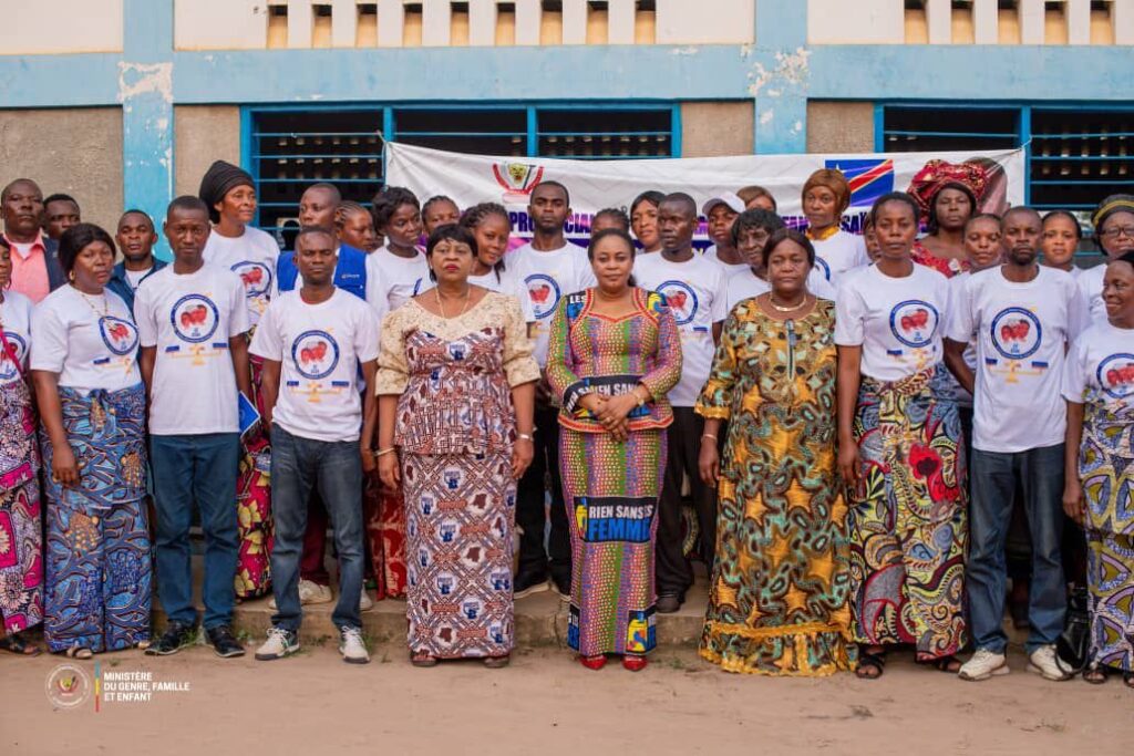 Kananga : Micheline Ombae lance la stratégie de pérennisation du projet VBG pour une prise en charge durable des femmes et des filles