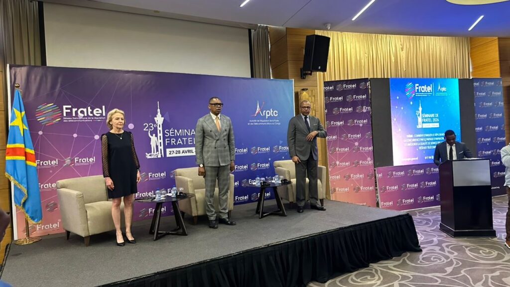 Kinshasa : José Mpanda ouvre le 23ᵉ séminaire du réseau Fratel sur les enjeux du partage d’infrastructures télécoms