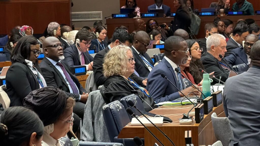 CPD59 : Guylain Nyembo défend les réformes sociales et numériques de la RDC à New York