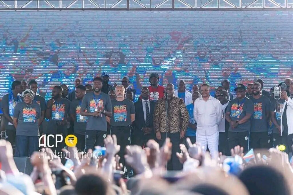 Qualification au Mondial 2026: les Léopards célébrés au palais du peuple
