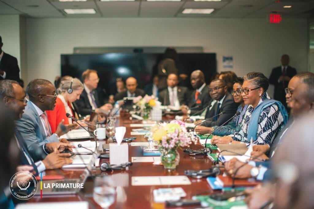 Washington : Judith Suminwa renforce le partenariat avec la Banque mondiale pour accélérer les réformes et les projets structurants en RDC