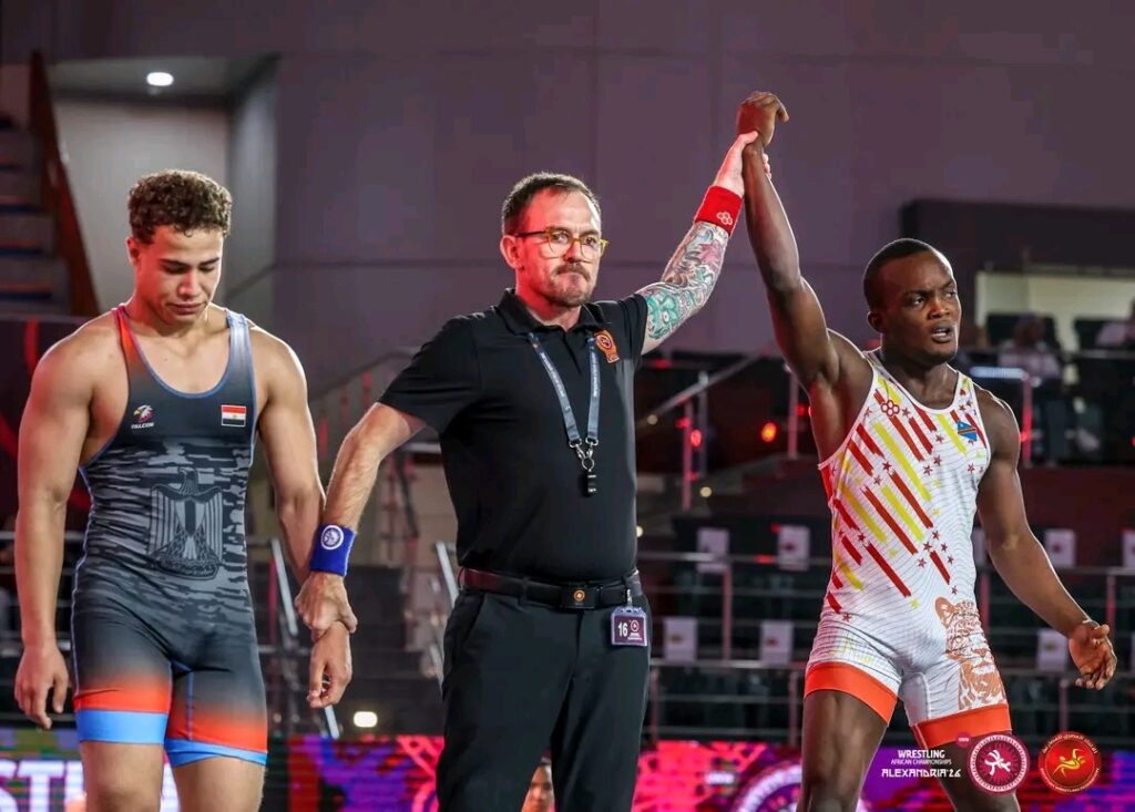 Championnats d’Afrique de lutte : entrée en matière réussie pour les Léopards à Alexandrie