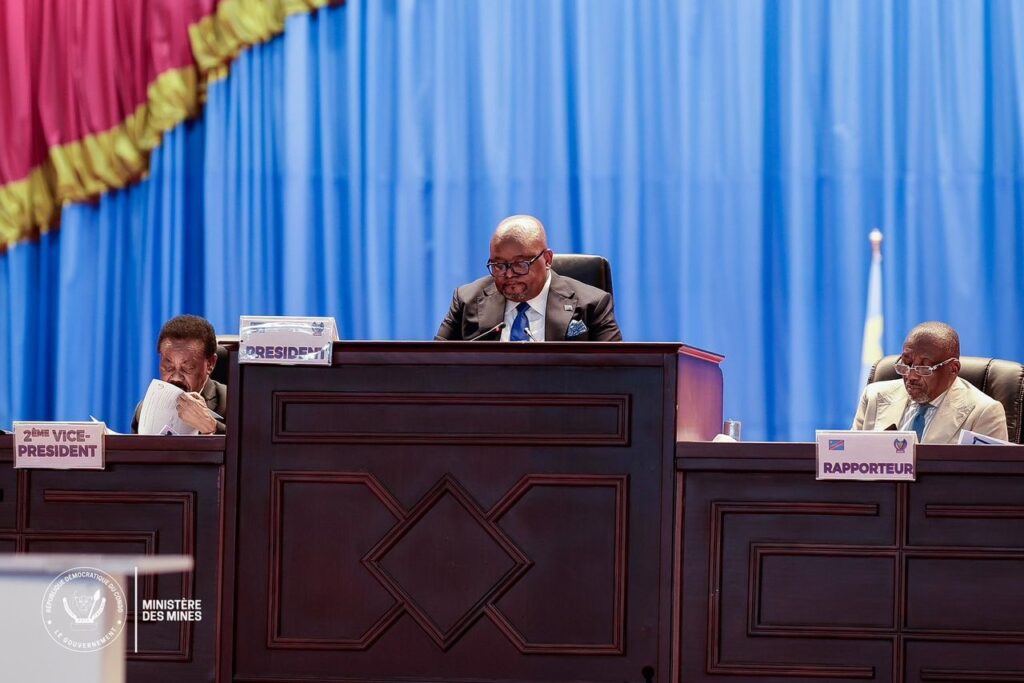 Assemblée Nationale : contrôle parlementaire sur le cobalt, Louis Kabamba Watum défend les réformes du secteur