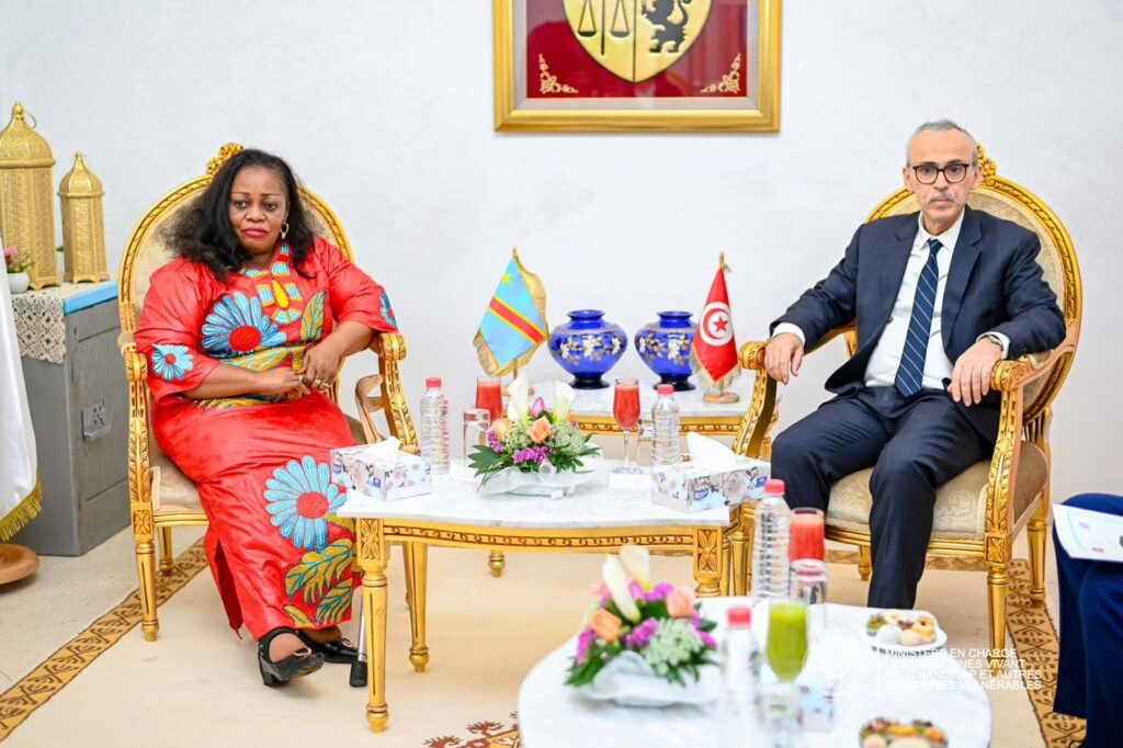 Tunisie : la ministre Irène Esambo renforce la coopération internationale pour l’inclusion des personnes vivant avec handicap