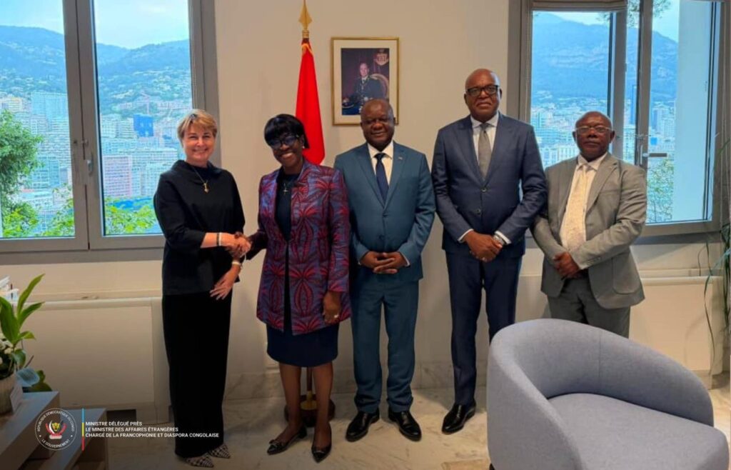 Monaco : la RDC intensifie sa campagne pour le Secrétariat général de l’OIF à travers des échanges de haut niveau