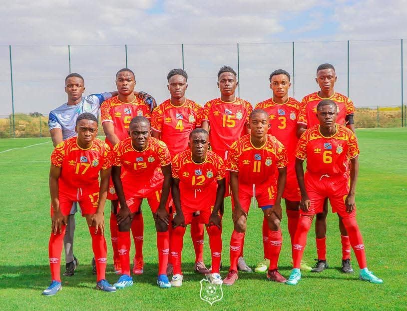 Pré/CAN U17 Maroc 2026 : un démarrage en demi-teinte pour les Léopards