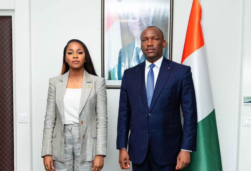 Coopération RDC–Côte d’Ivoire : Grâce Kutino renforce les partenariats en faveur de la jeunesse